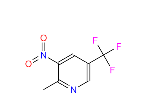 2-甲基-3-硝基-5-(三氟甲基)吡啶