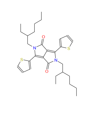 1185885-86-2；2,5-双(2-乙基己基)-3,6-双(噻吩-2-基)吡咯并[3,4-C]吡咯-1,4(2H,5H)-二酮；