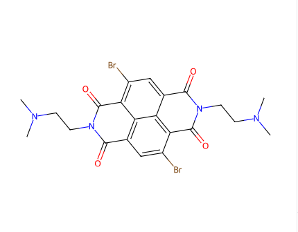 4,9-二溴-2,7-双(3-(二甲氨基乙基)苯并[LMN][3,8]菲咯林-1,3,6,8(2H,7H)-四酮