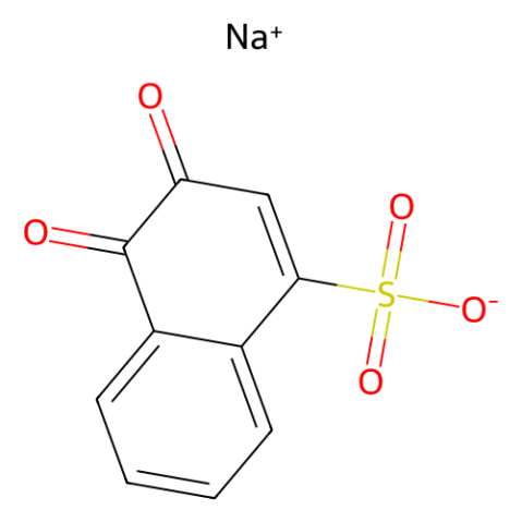 aladdin 阿拉丁 N111090 1,2-萘醌-4-磺酸钠盐 521-24-4 98%