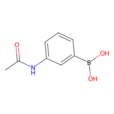 aladdin 阿拉丁 A100724 3-乙酰胺基苯硼酸 (含不同量的酸酐) 78887-39-5 98%