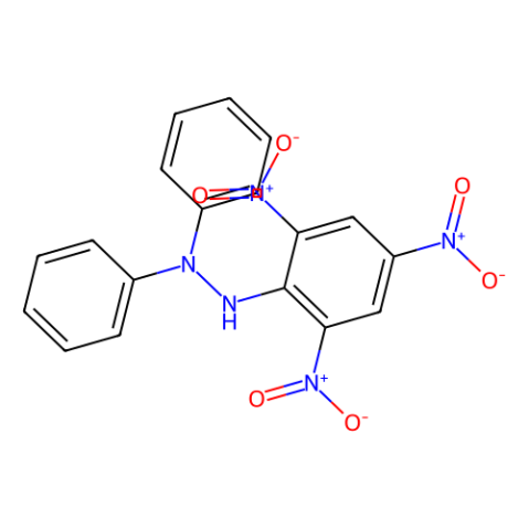 aladdin 阿拉丁 D155067 1,1-二苯基-2-苦味酰肼 1707-75-1 >98.0%(HPLC)