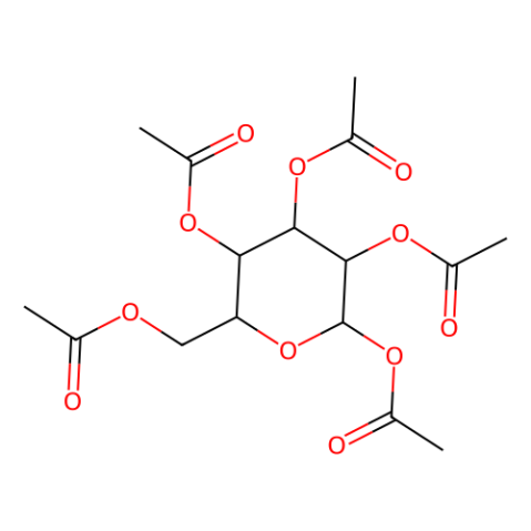 aladdin 阿拉丁 G107868 β-D-葡萄糖五乙酸酯 604-69-3 98%