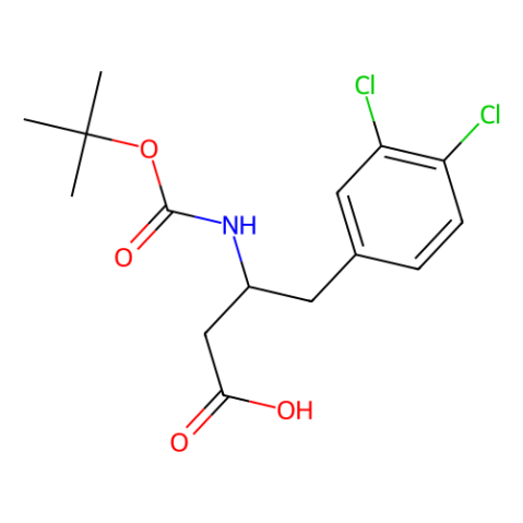 aladdin 阿拉丁 R134899 (R)-3-(Boc-氨基)-4-(3,4-二氯苯基)丁酸 269396-56-7 95%