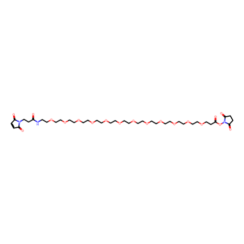 aladdin 阿拉丁 M122181 α-马来酰亚氨基丙酰-ω-琥珀酰亚胺-十二聚乙二醇 756525-92-5 95%