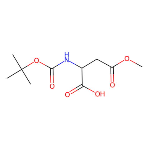 aladdin 阿拉丁 B110962 Boc-L-天冬氨酸-4-甲酯 59768-74-0 98%