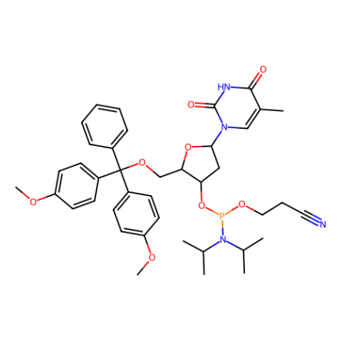 aladdin 阿拉丁 D120146 DMT-dT亚磷酰胺单体 98796-51-1 99%
