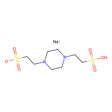 aladdin 阿拉丁 P113024 1,4-哌嗪二乙磺酸单钠 10010-67-0 99%