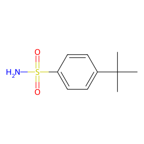 aladdin 阿拉丁 T123907 4-叔丁基苯磺酰胺 6292-59-7 98%