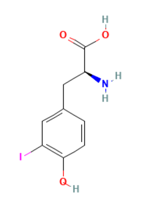 aladdin 阿拉丁 I107816 3-碘-L-酪氨酸 70-78-0 98%