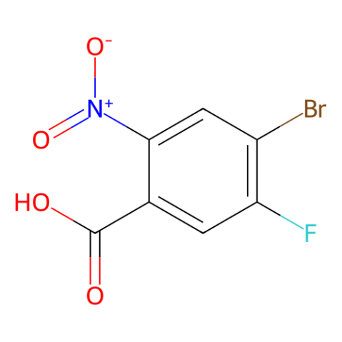 aladdin 阿拉丁 B123916 4-溴-5-氟-2-硝基苯甲酸 1020717-99-0 98%