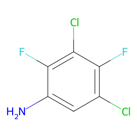 aladdin 阿拉丁 D122492 3,5-二氯-2,4-二氟苯胺 83121-15-7 95%