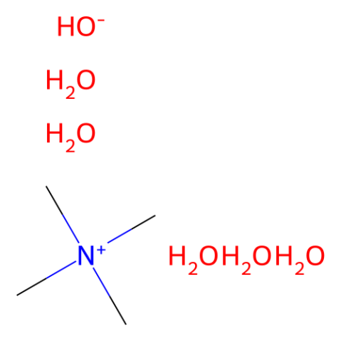 aladdin 阿拉丁 T105041 四甲基氢氧化铵 五水合物 10424-65-4 97%