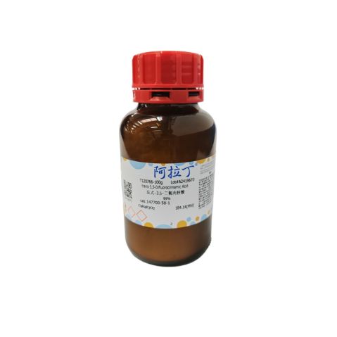 aladdin 阿拉丁 T120766 反式-3,5-二氟肉桂酸 147700-58-1 99%