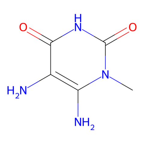 aladdin 阿拉丁 D155122 5,6-二氨基-1-甲基尿嘧啶 6972-82-3 98%