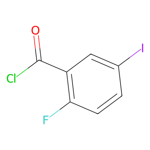 aladdin 阿拉丁 F168142 2-氟-5-碘代苯甲酰氯 186584-73-6 97%