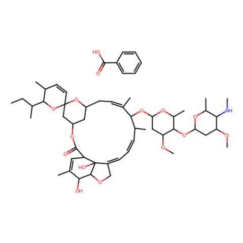 aladdin 阿拉丁 E421853 甲胺基阿维菌素苯甲酸盐 155569-91-8 10mM in DMSO
