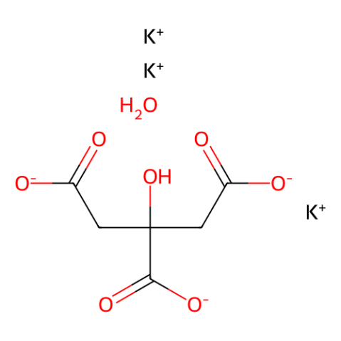 aladdin 阿拉丁 P110491 柠檬酸钾 一水合物 6100-05-6 AR,≥99 %