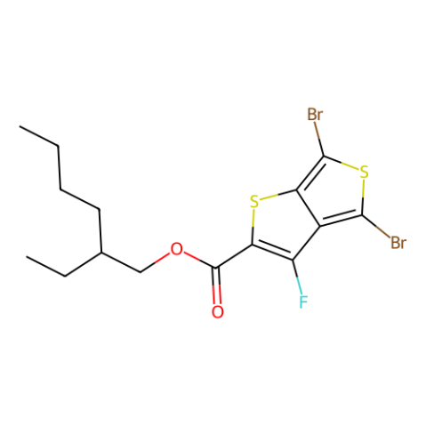 aladdin 阿拉丁 E156114 4,6-二溴-3-氟噻吩并[3,4-b]噻吩-2-甲酸2-乙基己酯 1237479-38-7 >97.0%(HPLC)