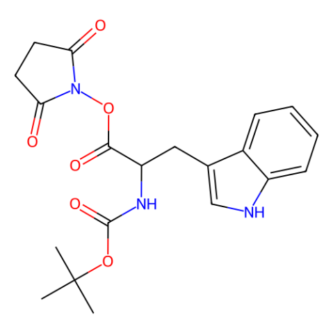 aladdin 阿拉丁 N159544 Nα-(叔丁氧羰基)-L-色氨酸 N-琥珀酰亚胺酯 3392-11-8 98%	