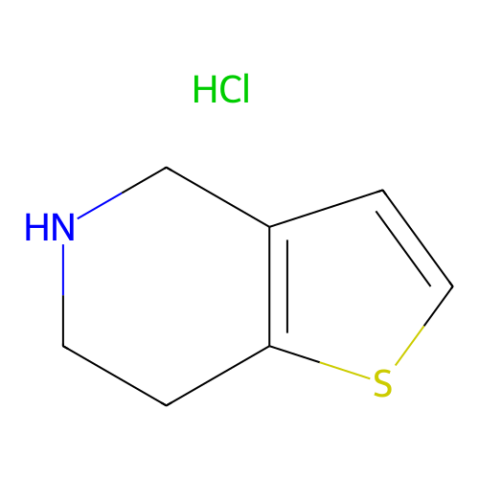 aladdin 阿拉丁 T137162 4,5,6,7-四氢噻吩并[3,2-c]吡啶盐酸盐 28783-41-7 ≥98.0%(HPLC)
