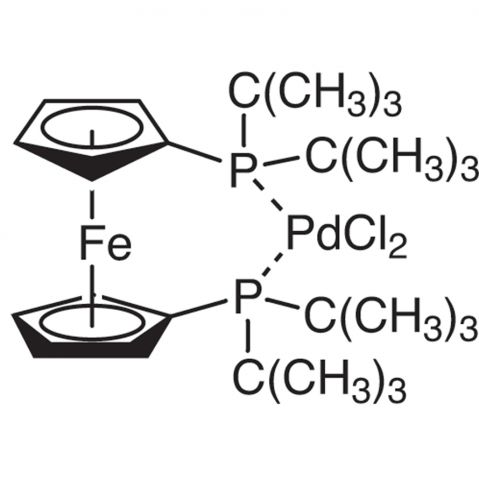 aladdin 阿拉丁 B124576 1,1'-双(二-叔丁基膦)二茂铁二氯合钯 95408-45-0 98%