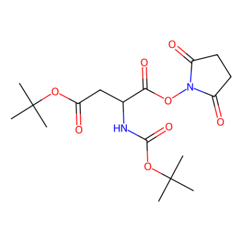 aladdin 阿拉丁 B135936 BOC-L-天门冬氨酸4-叔丁基-1-羟基-琥珀酰亚胺酯 50715-50-9 ≥98.0%