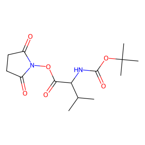 aladdin 阿拉丁 B134929 Boc-L-缬氨酸羟基琥珀酰亚胺酯 3392-12-9 ≥98%