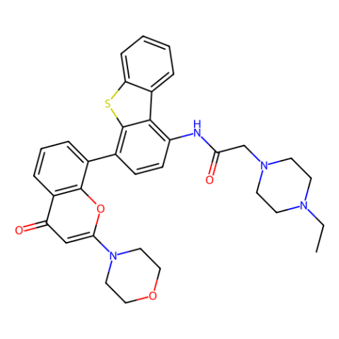 aladdin 阿拉丁 K129743 KU-0060648,DNA-PK和PI 3-K双重抑制剂 881375-00-4 98% 