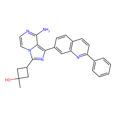 aladdin 阿拉丁 L126224 OSI-906(Linsitinib),双重IGF-1R和胰岛素受体激酶抑制剂 867160-71-2 ≥99%
