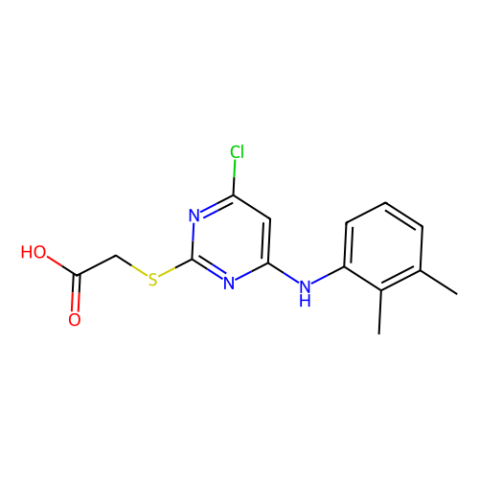 aladdin 阿拉丁 W129766 [4-氯-6-(2,3-茬胺基)-2-嘧啶硫代]乙酸 50892-23-4 ≥98%
