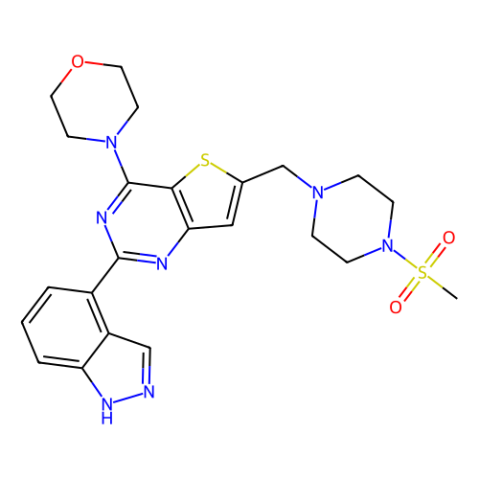 aladdin 阿拉丁 G126357 GDC-0941,有效的PI3K抑制剂 957054-30-7 ≥98%