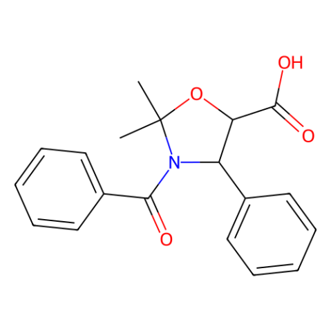 aladdin 阿拉丁 S181717 (4S,5R)-3-苄基-2,2-二甲基-4-苯基恶唑烷-5-羧酸 153652-70-1 95%