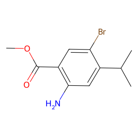 aladdin 阿拉丁 M165320 2-氨基-5-溴-4-异丙基苯甲酸甲酯 1000018-13-2 98%