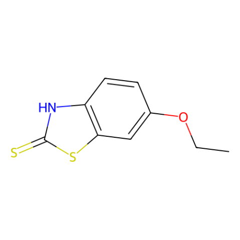 aladdin 阿拉丁 E166497 6-乙氧基-2-巯基苯并噻唑 120-53-6 98%