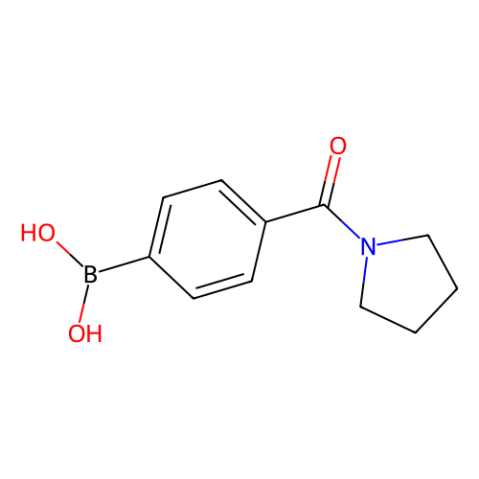 aladdin 阿拉丁 P404872 4-[(1-吡咯烷基)羰基]苯基硼酸 (含不定量的酸酐) 389621-81-2 97%