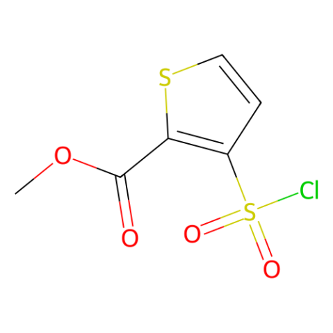 aladdin 阿拉丁 C467906 3-(氯磺酰)-2-噻吩羧酸甲酯 59337-92-7 95%