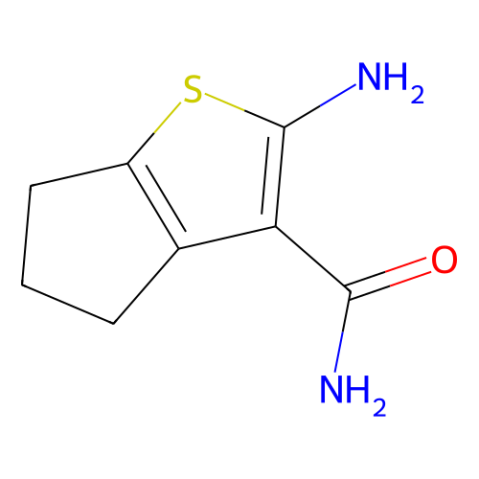aladdin 阿拉丁 A186586 2-氨基-5,6-二氢-4H-环戊烷并[b]噻吩-3-甲酰胺 77651-38-8 95%