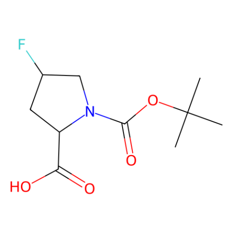 aladdin 阿拉丁 S161408 (2S,4R)-1-(叔丁氧基羰基)-4-氟-2-吡咯烷羧酸 203866-14-2 >96.0%(T)