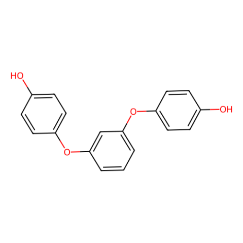 aladdin 阿拉丁 B153220 1,3-双(4-羟基苯氧基)苯 126716-90-3 98%（HPLC）