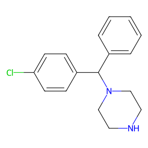 aladdin 阿拉丁 C154001 1-(4-氯二苯甲基)哌嗪 303-26-4 >98.0%