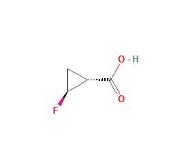 aladdin 阿拉丁 R587591 (1R,2S)-2-氟环丙烷羧酸 167073-08-7 97%