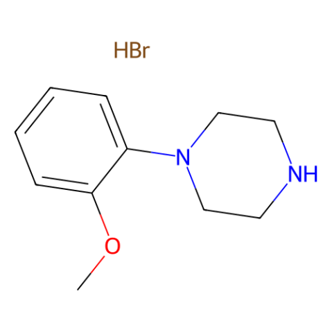 aladdin 阿拉丁 M189305 1-(2-甲氧基苯基)哌嗪氢溴酸盐 100939-96-6 98%