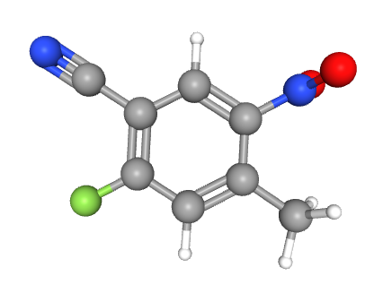 aladdin 阿拉丁 F578666 2-氟-4-甲基-5-硝基苯腈 1695920-54-7 98%