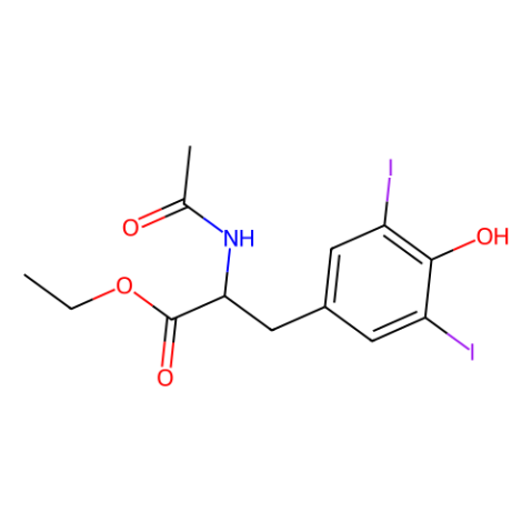 aladdin 阿拉丁 N168670 N-乙酰基-3,5-二碘-L-酪氨酸乙基酯 21959-36-4 98%