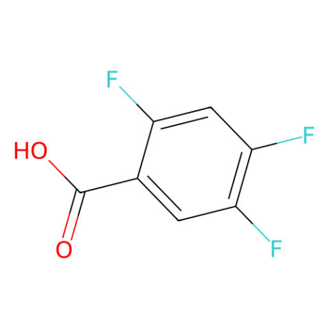 aladdin 阿拉丁 T162540 2,4,5-三氟苯甲酸 446-17-3 ≥97%