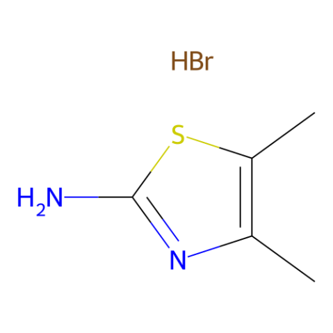 aladdin 阿拉丁 A151214 2-氨基-4,5-二甲基噻唑氢溴酸盐 7170-76-5 98%