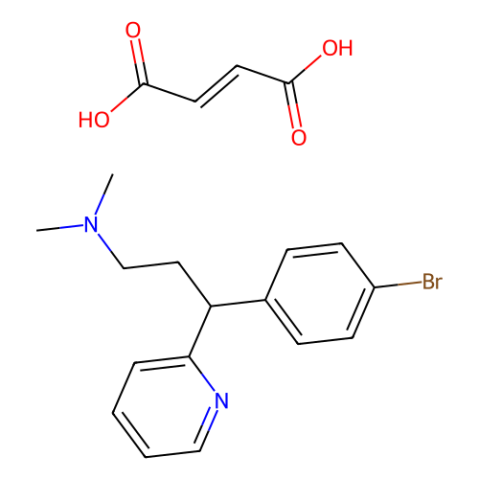 aladdin 阿拉丁 B129275 马来酸溴苯那敏 980-71-2 ≥98%