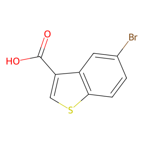 aladdin 阿拉丁 B345314 5-溴苯并[b]噻吩-3-羧酸 7312-24-5 98%