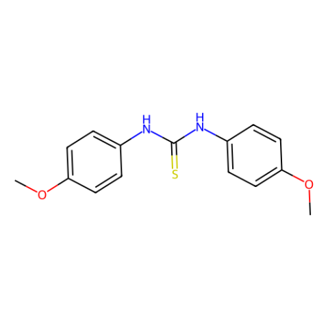 aladdin 阿拉丁 B152326 1,3-双(4-甲氧基苯基)硫脲 1227-45-8 98%